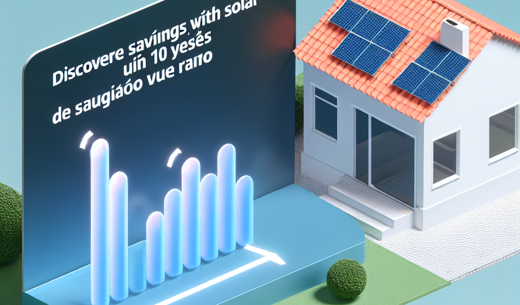 Economia com energia solar