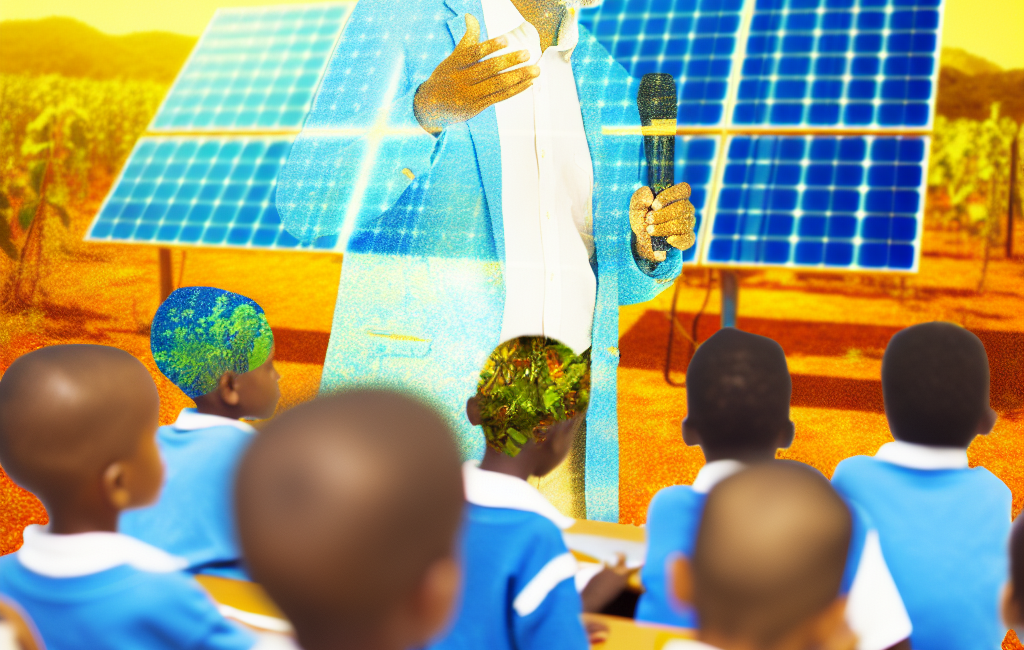 Educação ambiental solar nas escolas