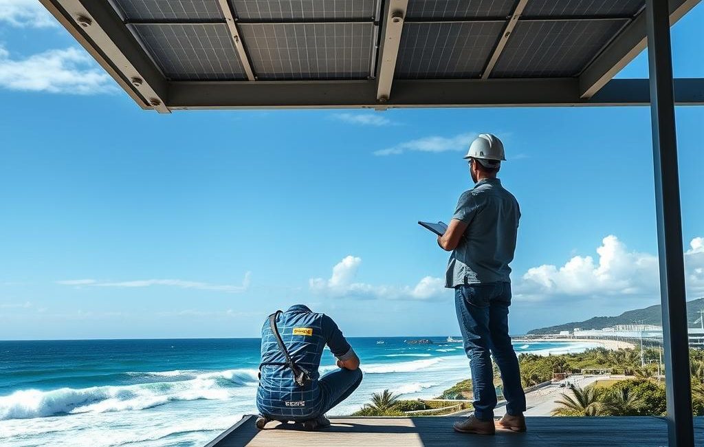 energia solar costeira