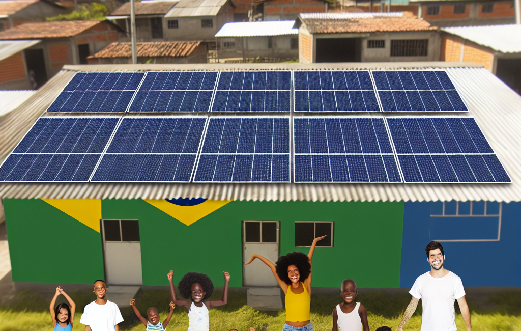 Energia solar em comunidades vulneráveis